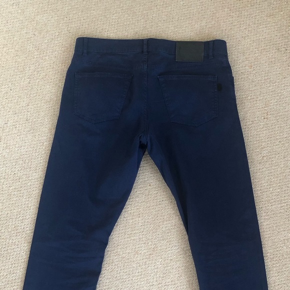 BALENCIAGA Navy Chinos, Size 32 - Picture 12 of 16
